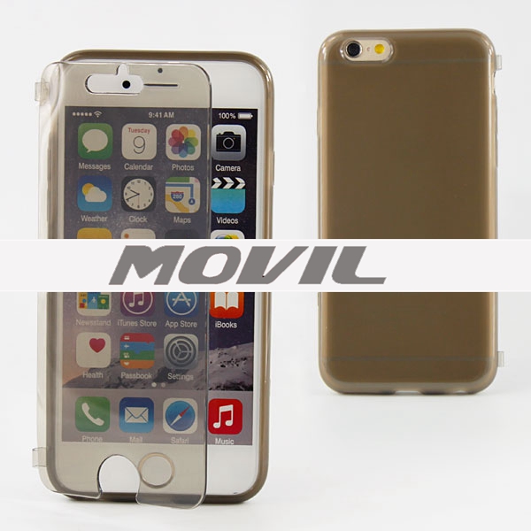 NP-2056 TPU Touch pantalla Flip Funda para Apple iPhone 6-0